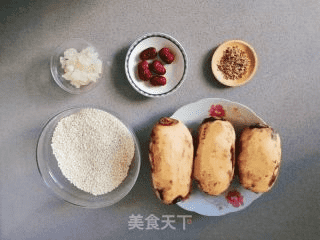 桂花红枣糯米藕的做法